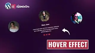 Elementor Image hover effect | WordPress Elementor Pro Tutorial