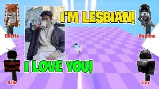 TEXT To Speech Emoji Groupchat Conversations | What Should I Do When My Crush Is A Lesbian?