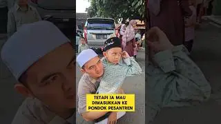 momen haru dan sedih ketika santri hari pertama masuk pesantren ‼️