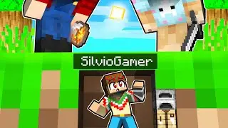 Minecraft: 2 CAZADORES vs 1 CORREDOR de 1 PIXEL 😱🔪 SILVIO vs 2 ASESINOS en MINECRAFT SPEEDRUN