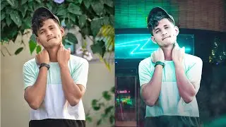 Neon photo editing 2021 | Background Change Photo Editing