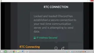 [Resolve] Discord RTC Connecting Error Message