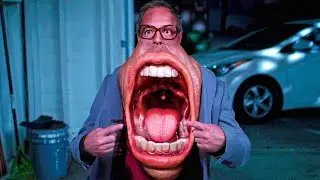 Creepy Man With Huge Mouth Start Eating Humans