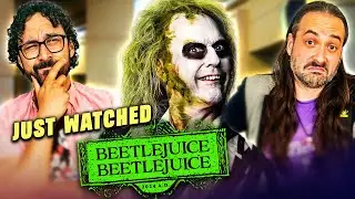 Just Watched BEETLEJUICE BEETLEJUICE!! Reaction & Review!!