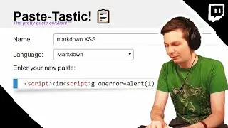 Paste-Tastic! - Post Google CTF 2019 Stream