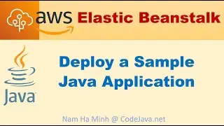 AWS Elastic Beanstalk - Deploy Sample Java Application