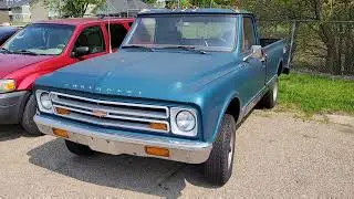 1967 Chevy C10 Custom. Kлассический американский пикап