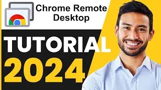 Chrome Remote Desktop TUTORIAL (2024)