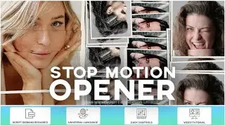 Stop motion Opener AFTER EFFECTS Template Videohive 33627033