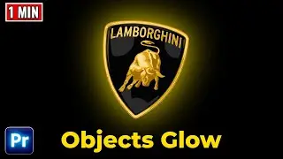 How To Make OBJECTS GLOW In Premiere Pro In 1 Minute | Easy Way
