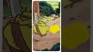 Shrek doesn't like the color Yellow #shorts
