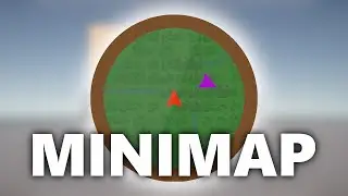 MINIMAP for my BATTLE ROYALE (One Month Gamedev Challenge)