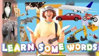 Learn Some Words Episodes 1-4 | Animals, Vehicles | Dream English Kids