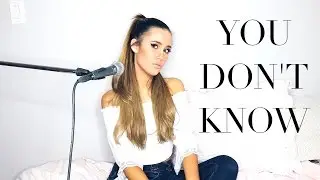 You Don't Know | Katelyn Tarver | Cover by Megan Blanco