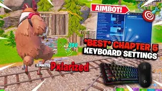 The *BEST* Keyboard & Mouse Settings + Sensitivity - Fortnite Chapter 5 Season 1! (PC/XBOX/PS4/PS5)