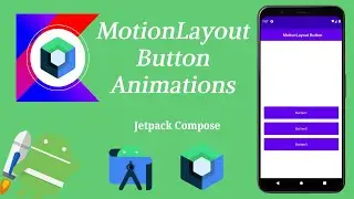 How to Implement Motionlayout Button Animation in Jetpack Compose | Android | Kotlin | Make it Easy