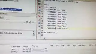 Decoder using Vivado