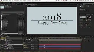 Precomposing to Mask Animated Text in Adobe After Effects -In Under a Minute