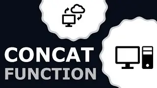 QUICK SQL CONCAT() FUNCTION LESSON