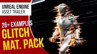 UE5 l Glitch Material Pack l Unreal Engine 5 (Trailer)