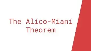 [April Fools] The Alico-Miani Theorem