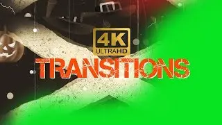 Halloween Transitions Green Screen 4K