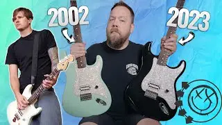 Comparing The NEW And OLD Tom Delonge Stratocasters!