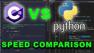 Python VS C# Speed Comparison. Programming Language Speed Comparison