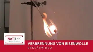 Erklärung zu „glühende Verbrennung von Eisenwolle“