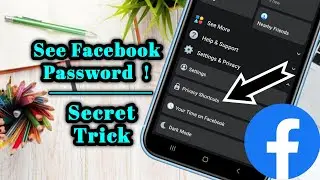 See your Facebook Password Easily || How to Find Facebook Forgot Password ! Secret Trick 2021