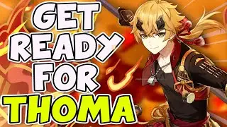 THOMA REVEALED! HOW TO PREPARE! 🔥 Genshin Impact Thoma Skills, Builds, Ascension Materials & More