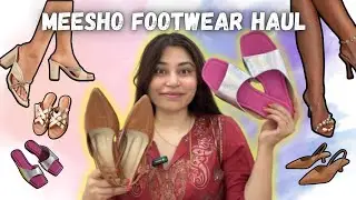 HUGE *MEESHO FOOTWEAR* HAUL | Meesho Footwear | Footwear | Meesho Haul | HeyItsAanchal