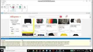 Scraping Images, prices and listings from Aliexpress.es website using Webharvy