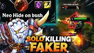 BEST RENGAR FACES FAKER IN NA! *SOLO-KILL*