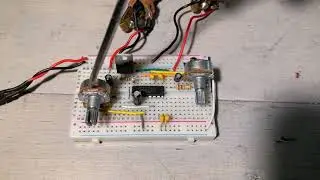 PT2399 Delay circuit on breadboard