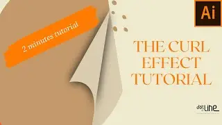 Adobe illustrator tutorial  : Page Curl Effect in Adobe Illustrator (Fast and Easy tutorial )