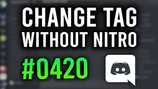 How To Change Discord Tag WITHOUT Nitro (100% Working Method)