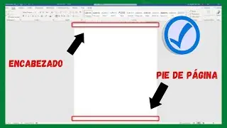 👉 Como INSERTAR Encabezado y pie de página en  WORD 2023