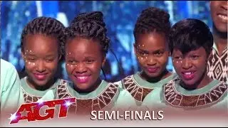 Ndlovu Youth Choir: Dance Group Do South Africa PROUD On The Big Stage! | Americas Got Talent 2019