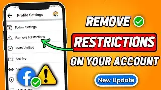 How to Remove Account Restriction on Facebook (2024 Updated Way)