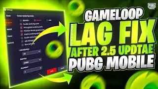 🔧Gameloop Lag Fix 2023 | Best Settings for Gameloop | PUBG Mobile Emulator Lag Fix Low End Pc HUNZER