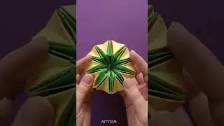 Amazing Toy: Origami antistress toy transformer! #shorts Fidget Toy DIY
