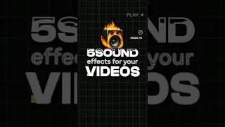 Comment 'SOUND' for free pack 
