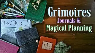 My Grimoires and Magical Planning ✨Green Witchery