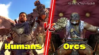 The Ultimate Battle of Humans vs. Orcs: Shadow of War DLC Epic Ending