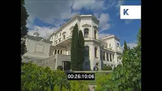 1990s Yalta, Crimea, Port Town GVs, Tourism