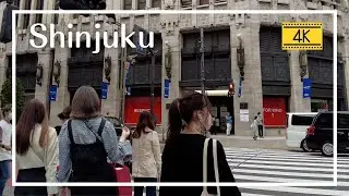 【4K】Tokyo Walk - Shinjuku, 2021(September）