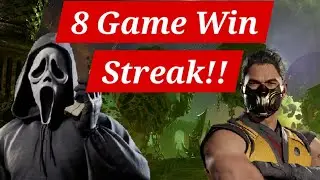 Demi God 8 Game Win Streak with Ghost Face, vs Scorpion Kombat League