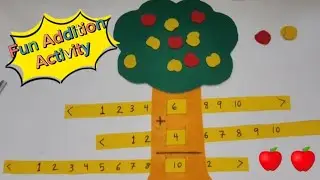 Activity to Teach Kids How to Add Two Single Digit Numbers | Addition Activity for Kids