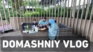 DOMASHNIY VLOG - AISHA ALIEVA FARZANDLARIMGA HÓJEYNIM GRILL QILIB BERDILAR